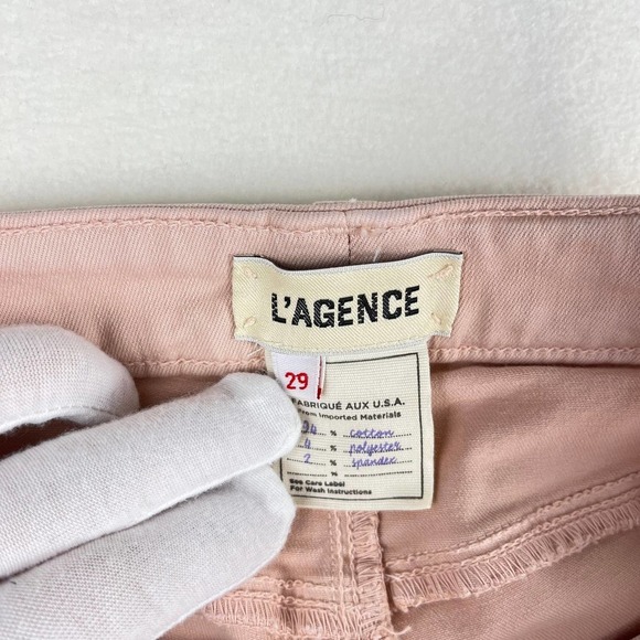 L’agence Margot cropped Skinny Jeans 29 color pink - Picture 5 of 10